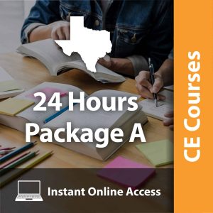 Texas CE Package A (24 CE Hrs)