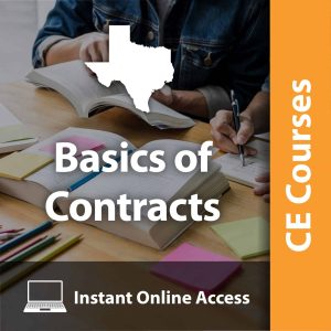 Basics of Contracts (1 CE Hr)